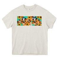 Cream Cow fall pumpkin Heavy Core Tee - Artiststas
