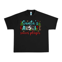 Black santa s favorite soccer player Urban Heavy Tee - JahusDesignShop