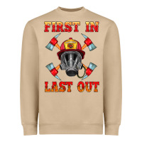 Mushroom firefighter face mask with axes Heavyweight Sweatshirt - HRA Design Shop