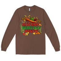 Chestnut national hispanic heritage month Long Sleeve Tee - BundleAndBundleShop
