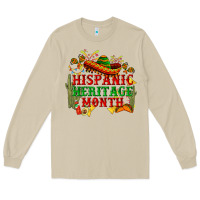 Mushroom national hispanic heritage month Long Sleeve Tee - BundleAndBundleShop