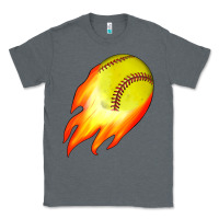 Charcoal Heather softball Classic Tee - JahusDesignShop