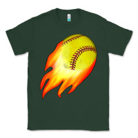 Sports Green softball Classic Tee - JahusDesignShop