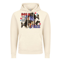 Vintage Artic Born to be free 4th of july Vintage Hoodie - CowGirlArtShop