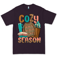 Plum cozy season Premium Tee - MaliasSmallBusiness