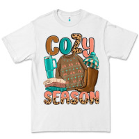 White cozy season Premium Tee - MaliasSmallBusiness