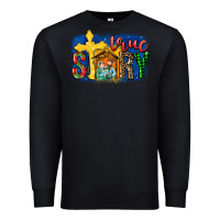 Black True Story Holy Family Premium Sweatshirt - MaliasSmallBusiness
