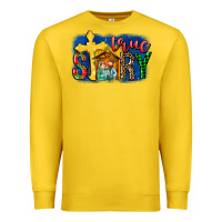 Lemon True Story Holy Family Premium Sweatshirt - MaliasSmallBusiness
