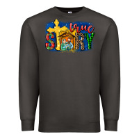 Smoke True Story Holy Family Premium Sweatshirt - MaliasSmallBusiness