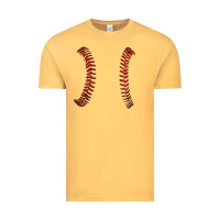 Vintage Mustard ball stitch Vintage Tee - AdoDesignShop