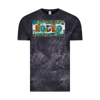 Cloud Black rodeo license plate Vintage Tee - HRA Design Shop