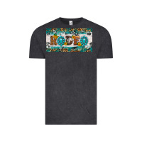 Vintage Black rodeo license plate Vintage Tee - HRA Design Shop