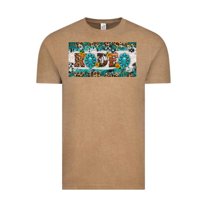 Rodeo License Plate Vintage Tee by HRA Design Shop | Teevron