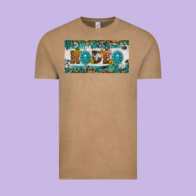 Rodeo License Plate Vintage Tee Designed By Hra Design Shop