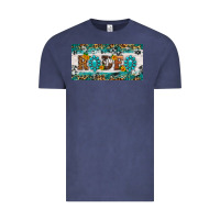 Vintage Denim rodeo license plate Vintage Tee - HRA Design Shop