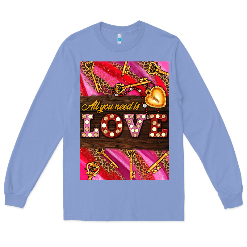 All You Need Is Love Long Sleeve Tee by AdoDesignShop | Teevron