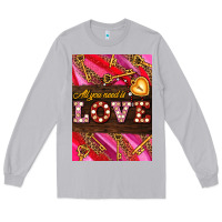 Moon Dust all you need is love Long Sleeve Tee - AdoDesignShop