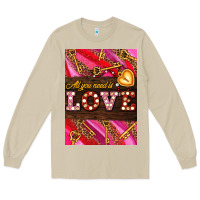 Mushroom all you need is love Long Sleeve Tee - AdoDesignShop