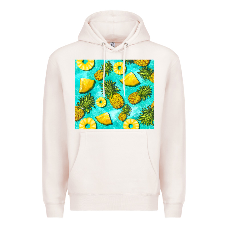 Blue Pineapple Premium Hoodie by BarkalooDesign | Teevron