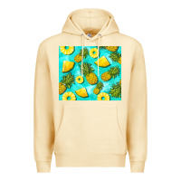 Pina Colada blue pineapple Premium Hoodie - BarkalooDesign