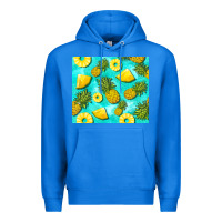 True Royal blue pineapple Premium Hoodie - BarkalooDesign