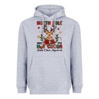 Heather Grey north pole hot cocoa Heavyweight Hoodie - MaliasSmallBusiness