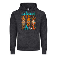 Vintage Black welcome fall gnome Vintage Hoodie - HRA Design Shop