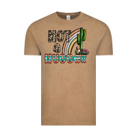 Vintage Coffee not a hugger Vintage Tee - CowhideDigitalArt