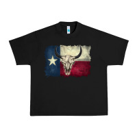 Black distressed tesas flag Urban Heavy Tee - BarkalooDesign