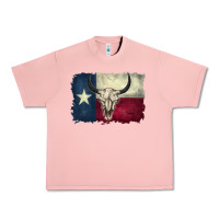 Salmon distressed tesas flag Urban Heavy Tee - BarkalooDesign