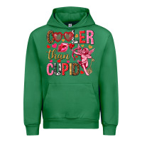Emerald Cooler than Cupid Valentine's Day Urban Hoodie - HowdyJamesFarm