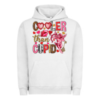 Pigment Lunar Rock Cooler than Cupid Valentine's Day Urban Hoodie - HowdyJamesFarm