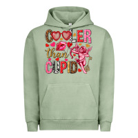 Pigment Oil Green Cooler than Cupid Valentine's Day Urban Hoodie - HowdyJamesFarm