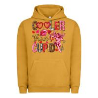 Pigment Peanut Butter Cooler than Cupid Valentine's Day Urban Hoodie - HowdyJamesFarm