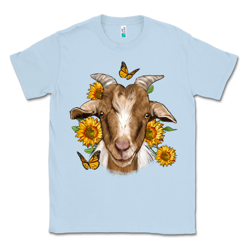 Sunflower Goat Classic Tee by Jasminsmagicworld | Teevron