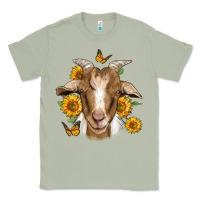 Matcha sunflower goat Classic Tee - Jasminsmagicworld