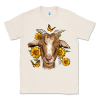 Natural sunflower goat Classic Tee - Jasminsmagicworld