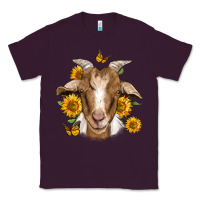Plum sunflower goat Classic Tee - Jasminsmagicworld