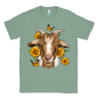 Sage sunflower goat Classic Tee - Jasminsmagicworld