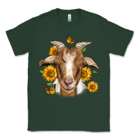Sports Green sunflower goat Classic Tee - Jasminsmagicworld