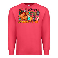 Cardinal happy turkey day Premium Sweatshirt - MaliasSmallBusiness