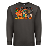Smoke happy turkey day Premium Sweatshirt - MaliasSmallBusiness