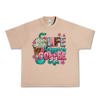 Burro life happens coffee  helps Urban Heavy Tee - AdoDesignShop