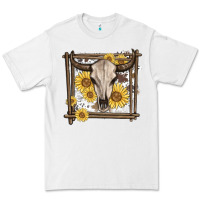 White western bull skull Premium Tee - MaliasSmallBusiness