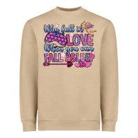 Mushroom why fall in love when you can fall asleep Heavyweight Sweatshirt - OliviaCreatesArt