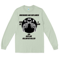 Matcha Guns - When guns are outlawed I'll be outlaw Long Sleeve Tee - Bettercallsaul
