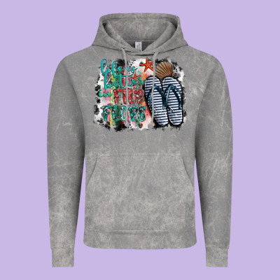Life Is Better In Fılp Flops Vintage Hoodie Designed By Sublimationcraftshop