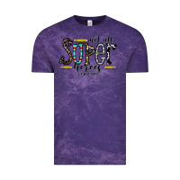 Cloud Purple not all super heroes wear capes Vintage Tee - CowhideDigitalArt