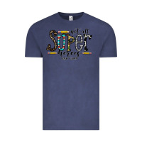Vintage Denim not all super heroes wear capes Vintage Tee - CowhideDigitalArt