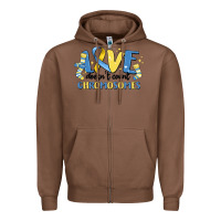 Chestnut love dose count chromosomes Zipper Hoodie - MaliasSmallBusiness